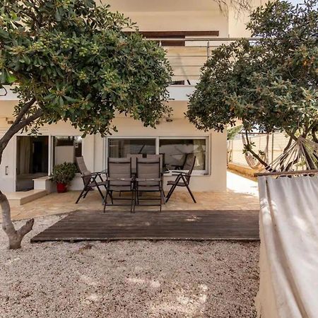 Rafia Loft Loutraki, Garden & Pool Table - Beach Buitenkant foto