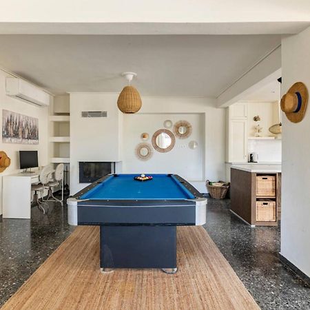 Rafia Loft Loutraki, Garden & Pool Table - Beach Buitenkant foto