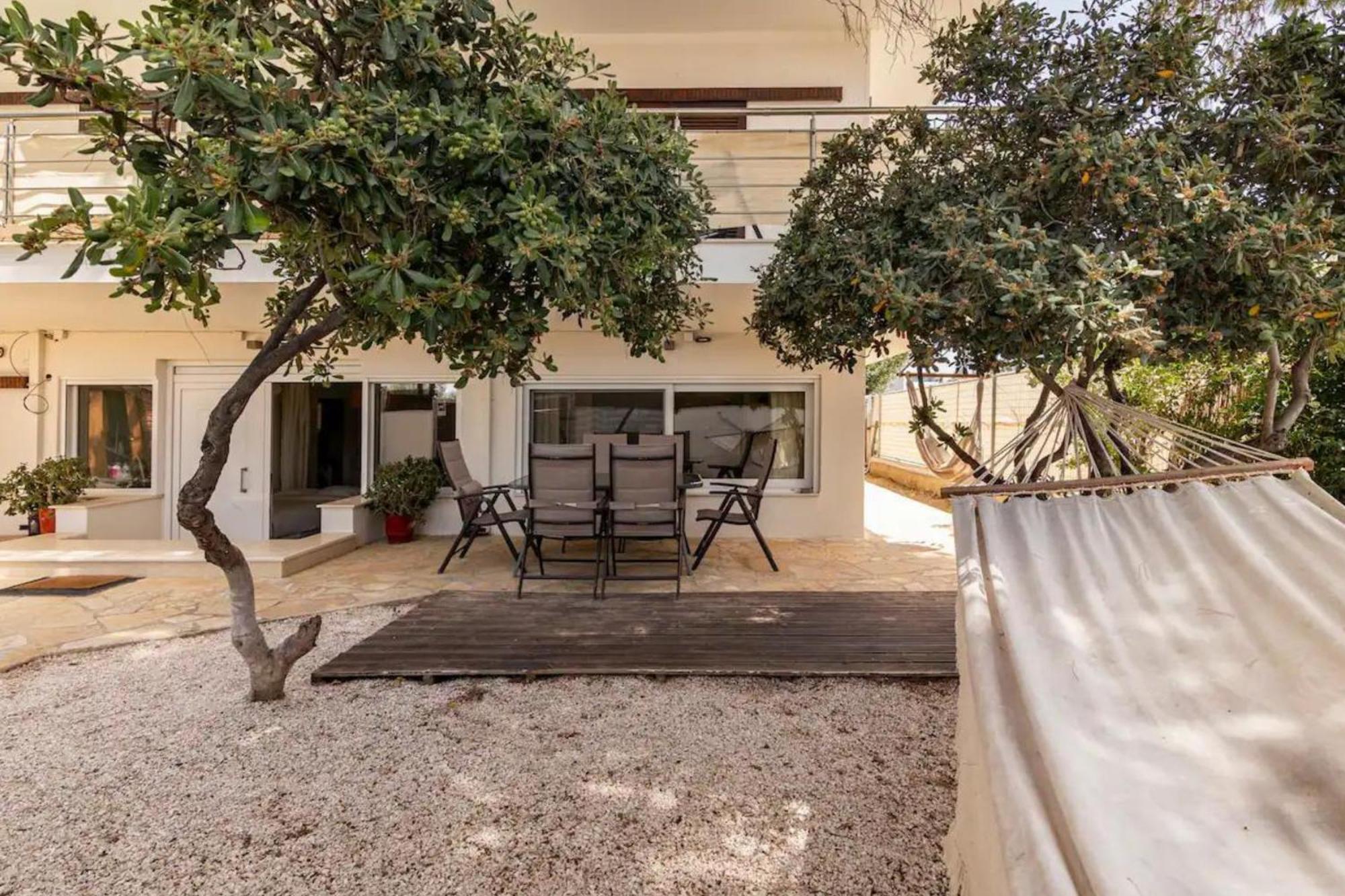 Rafia Loft Loutraki, Garden & Pool Table - Beach Buitenkant foto