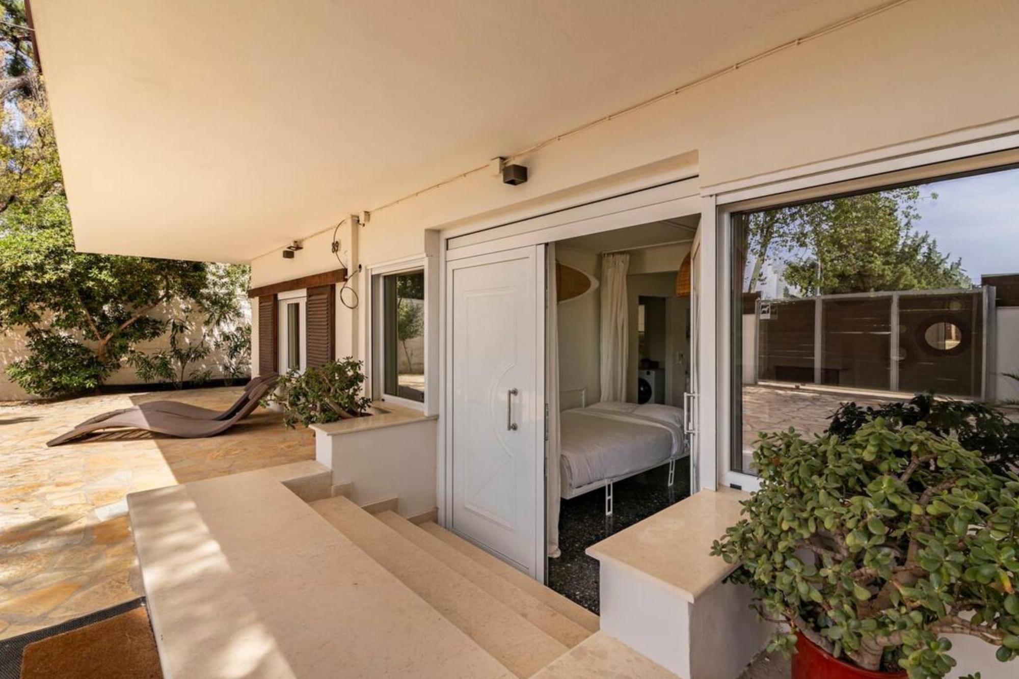 Rafia Loft Loutraki, Garden & Pool Table - Beach Buitenkant foto